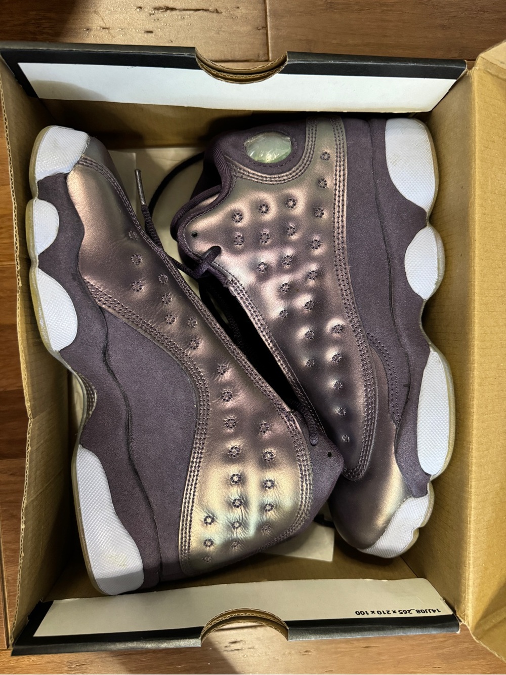 Worn Once. Like new condition. Women’s Air Jordan 13 Retro Prem HC Shoes